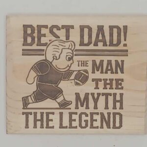 Best Dad Sign – Football