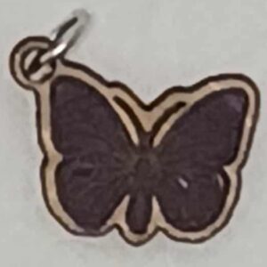 Purple Butterfly Charm