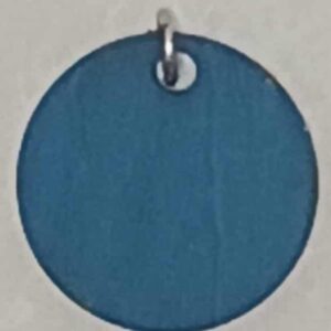 Blue Circle Charm