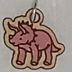 Triceratops Charm