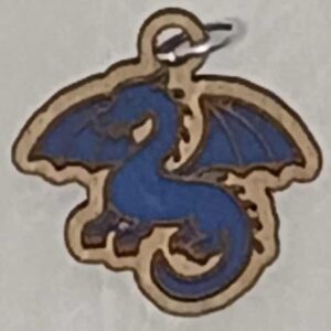 Blue Dragon Charm