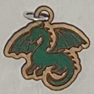 Green Dragon Charm