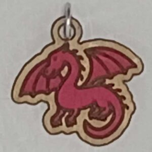 Red Dragon Charm