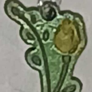 Yellow Rose Charm