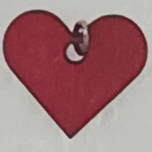 Red Heart Charm