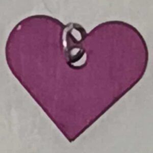 Pink Heart Charm