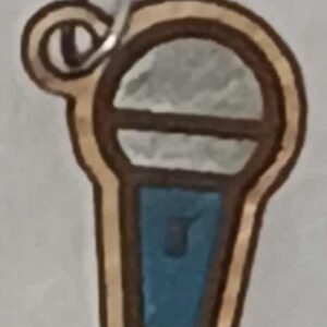 Microphone Charm